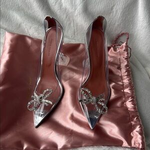Amina muaddi heels size 37